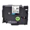 Imagen de CINTA GENERICA BROTHER TZE-S241 18MM 8M LAMINADA NEGRO/BLANCO