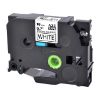 Imagen de CINTA GENERICA BROTHER TZE-S241 18MM 8M LAMINADA NEGRO/BLANCO