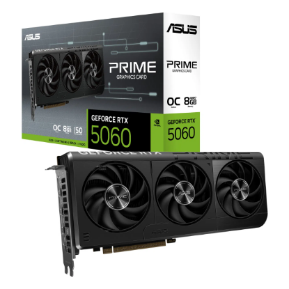 Imagen de TARJETA DE VIDEO ASUS PRIME GEFORCE RTX 5060 8GB GDDR7 OC - PCIE 5.0 - HDMI