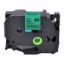 Imagen de CINTA GENERICA BROTHER TZE-751 24MM 8M LAMINADA NEGRO/VERDE