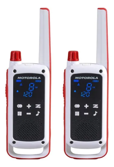 Imagen de 2 PACK KIT RADIOS WALKIE TALKIE T478 MOTOROLA 56KM* ALCANCE