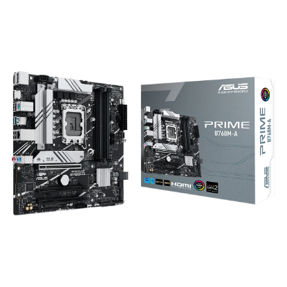 Imagen de MAINBOARD ASUS PRIME B760M-A LGA1700 12VA - 13VA GEN HDMI DP DDR5