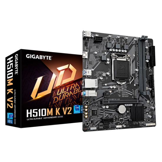 Imagen de MAINBOARD GIGABYTE H510M K V2 LGA1200 11VA 2XDDR4 HDMI M.2 USB PCIE 3.0