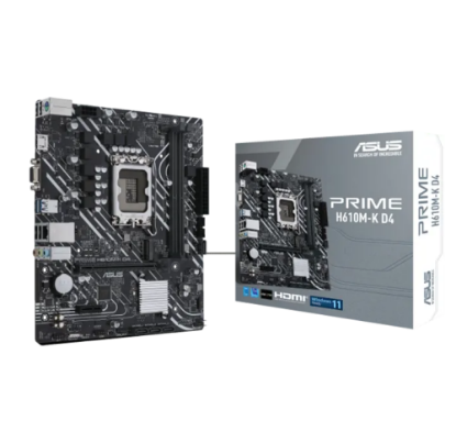 Imagen de MAINBOARD ASUS PRIME H610M-A LGA1700 13VA 14VA DDR5 PCIE 4.0 DP HDMI VGA