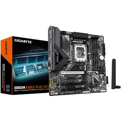 Imagen de MAINBOARD GIGAGYTE B860M EAGLE WIFI6 LGA181 INTEL ULTRA CORE DDR5 MICRO ATX