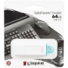 Imagen de FLASH PEN DRIVE KINGSTON 64GB USB 3.2 GE 1 EXODIA BLANCA
