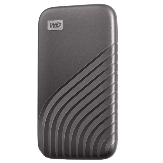 Imagen de DISCO DURO WESTERN DIGITAL SSD M PASSPORT 1TB - USB 3.0 EXTERNO GRIS