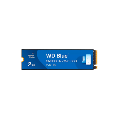 Imagen de UNIDAD DE ESTADO SOLIDO WD 2TB SN5000 NVME - M.2 2280 - PCIE GEN4 BLUE