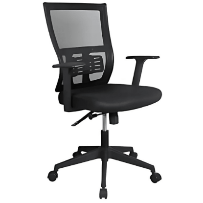 Imagen de SILLA EJECUTIVA DE OFICINA CON RESPALDO DE MALLA Y REPOSABRAZOS XTECH 