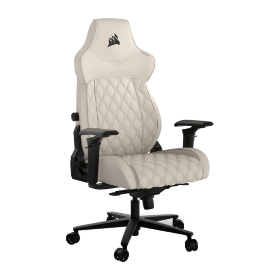 Imagen de SILLA EJECUTIVA DE ESCRITORIO CON RESPALDAR ERGONOMICO CORSAIR TC500 LUXE FROST 