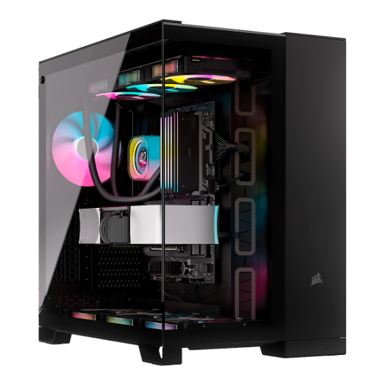 Imagen de CASE CHASIS CORSAIR ATX 6500X RGB 3 VENTILADORES - DOS CAMARAS 