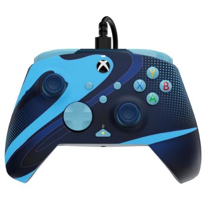 Imagen de CONTROL GAMEPAD PDP WIRED PARA XBOX REMATCH GLOW USB ONE X S AZUL