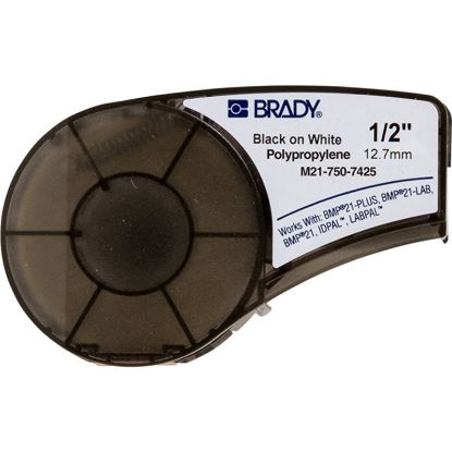 Imagen de CINTA BRADY M21-500-7425 POLIPROPILENO BLANCA 12.7MM 6.4M