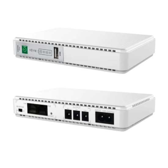 Imagen de MINI UPS BLANCO EZ POWER - 8800MAH - 21W - USB - BANCO DE BATERIA - 5V - 240VAC