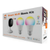 Imagen de KIT BASICA NEXXT SMART CAMARA + DOS BOMBILLAS INTELIGENTES - WIFI - LED MULTICOLOR - 110V