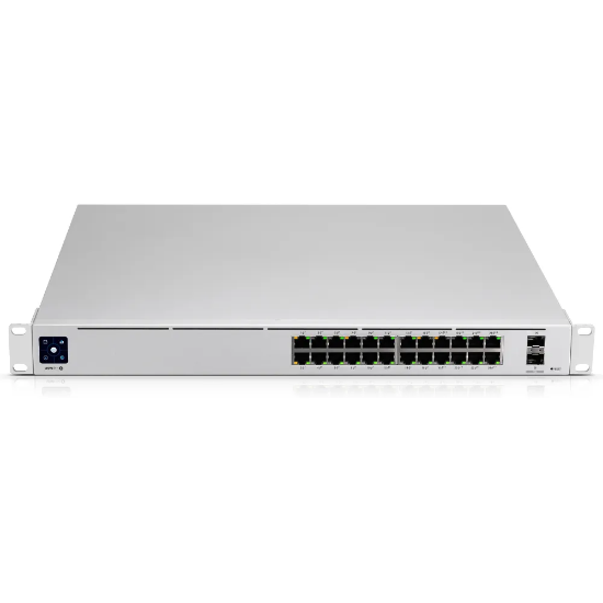 Imagen de SWITCH UBIQUITI PRO 24 PUERTOS POE SWITCH UNIFI POE - GIGABIT 2 SFP