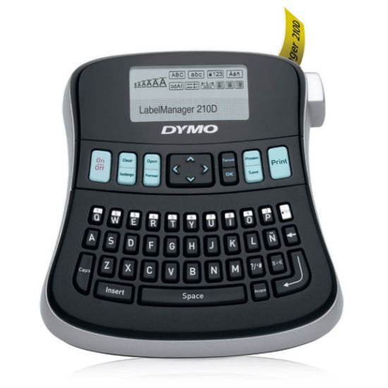 Imagen de ETIQUETADORA ROTULADORA PORTÁTIL DYMO LABELMANAGER 210D 12MM