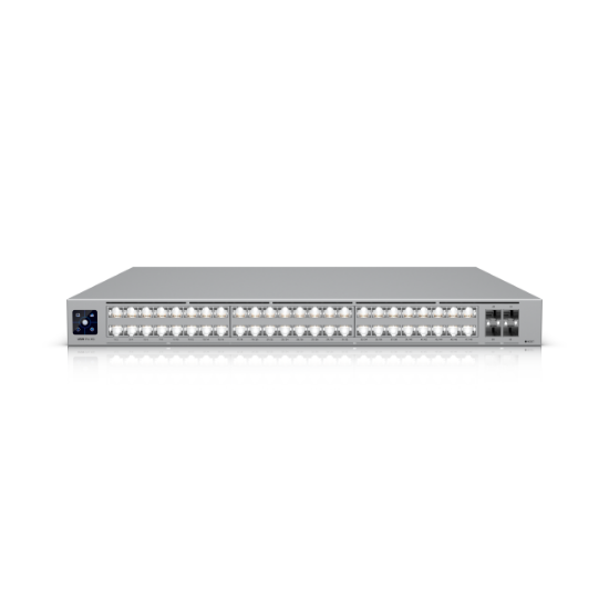 Imagen de SWITCH UBIQUITI PRO 48 PUERTOS - 10G - POE++ - 25G - RJ45
