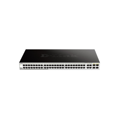 Imagen de SWITCH D-LINK DGS 1210 52 PUERTOS - 10/100/1000 GIABIT POE - 4 PUERTOS SFP