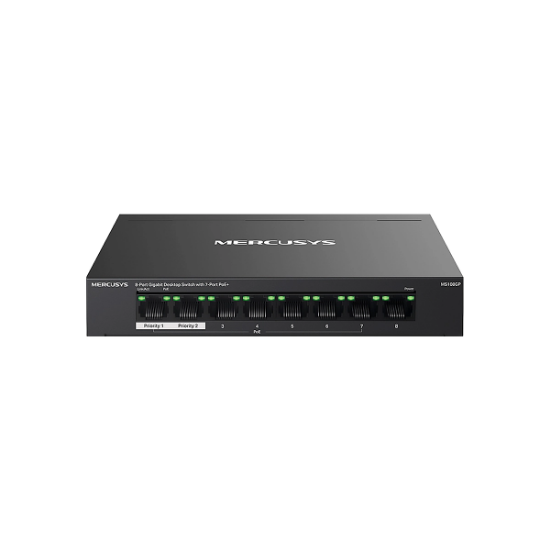 Picture of SWITCH MERCUSYS 8 PUERTOS - 30W - 10/100/1000MBPS - 250M 