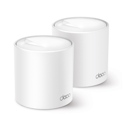 Imagen de ROUTER PACK 2 TP-LINK WIFI 6 MESH - AX3000 MBPS - GIGABIT