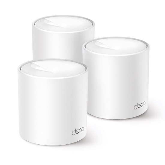 Imagen de ROUTER TP-LINK DECO X10 2 PACK - WIFI AX15000 - 2 PUERTOS GIGABIT - 120 DISP