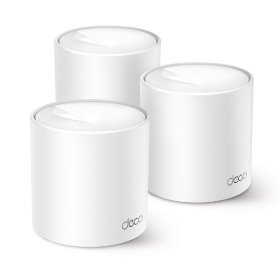 Imagen de ROUTER TP-LINK DECO X10 3 PACK SISTEMA WIFI - AX15000 - 120DISP - 2 PUERTOS GIGABIT 