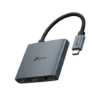 Imagen de ADAPTADOR INALAMBRICO TP-LINK USB-C 3 EN 1 - HDMI - USB A - USB-C