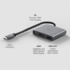 Imagen de ADAPTADOR INALAMBRICO TP-LINK USB-C 3 EN 1 - HDMI - USB A - USB-C