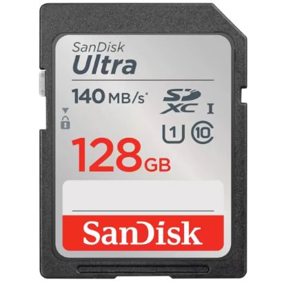 Imagen de TARJETA SANDISK ULTRA SDHC UHS-I Y SDXC UHS-I 128GB 140MB/S