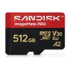 Imagen de MICROSD XC UHS-I SANDISK IMAGEMATE PRO 512GB 4K 200MB/S