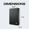 Imagen de DISCO DURO EXTERNO SEAGATE 5TB 2.5" - USB 3.0 - NEGRO - PLUG & PLAY