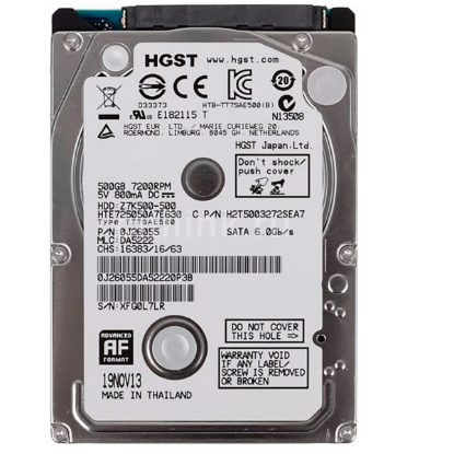 Imagen de DISCO DURO HGST TRAVELSTAR 2TB 3.5" - 7200RPM - SATA 3 - 128MB CACHE