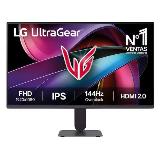 Imagen de MONITOR LG GAMING ULTRAGEAR 24” IPS 24G411A-B FHD 144HZ 1MS – HDMI - DP