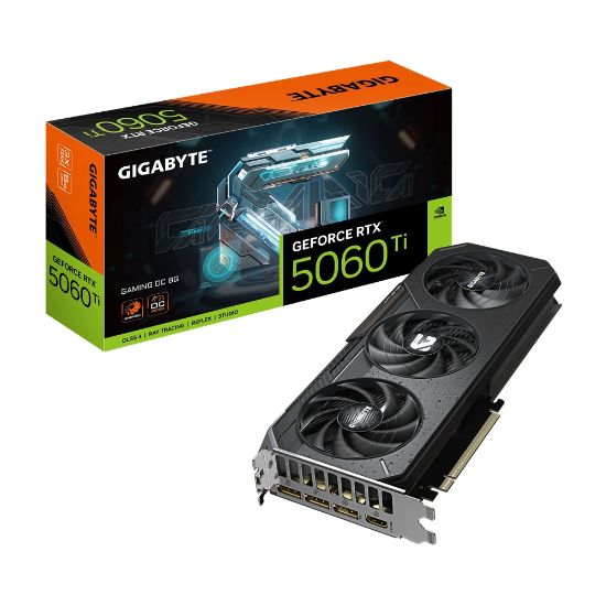 Picture of TARJETA DE VIDEO GIGABYTE GEFORCE RTX 5060 TI GAMING OC 8G  8GB GDDR7 - HDMI - DP