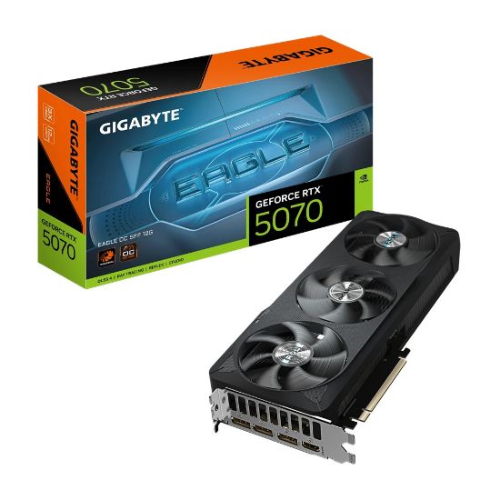 Imagen de TARJETA DE VIDEO GIGABYTE RTX 5070 EAGLE OC SFF 12G 12GB GDDR7 HDMI - DP