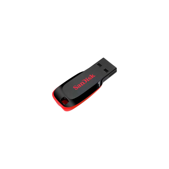 Imagen de FLASH PEN DRIVE MEMORY SANDISK 16GB CRUZER BLADE USB-A 2.0