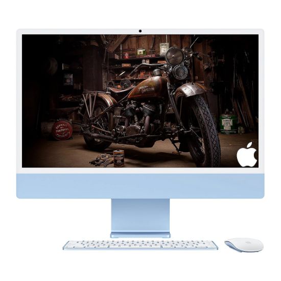 Imagen de TODO EN UNO APPLE IMAC AIO DE 24″ – M4 – 16GB RAM – DISCO 256GB SSD – BLUETOOTH – WI-FI – CÁMARA – IOS – BLUE