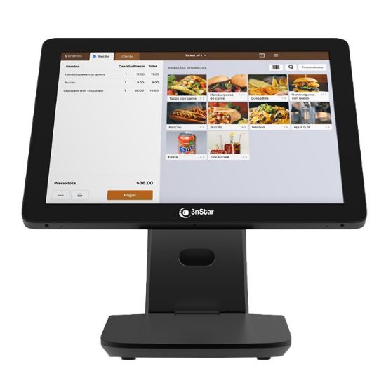 Imagen de COMPUTADOR 3NSTAR AIO POS P4 I5 I5-1235U - 8GB DDR4 -240GB SSD – WIFI- BT W11 IOT 