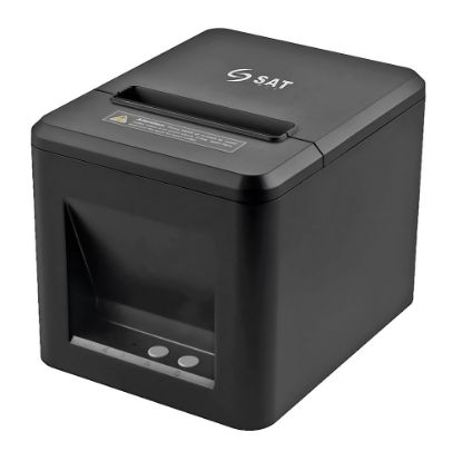 Picture of IMPRESORA TÉRMICA DIRECTA SAT Q22UE 256KB 64KB-RAM 80MM 230MM-S 203DPI 1D 2D USB ETHERNET BLACK