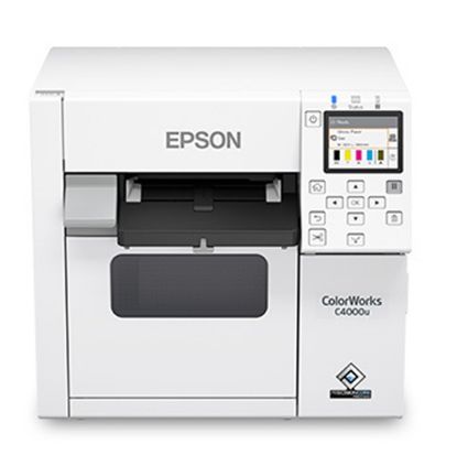 Imagen de IMPRESORA DE ETIQUETAS COLORWORKS CW-C4000 LCD 2.7" -LAN - USB