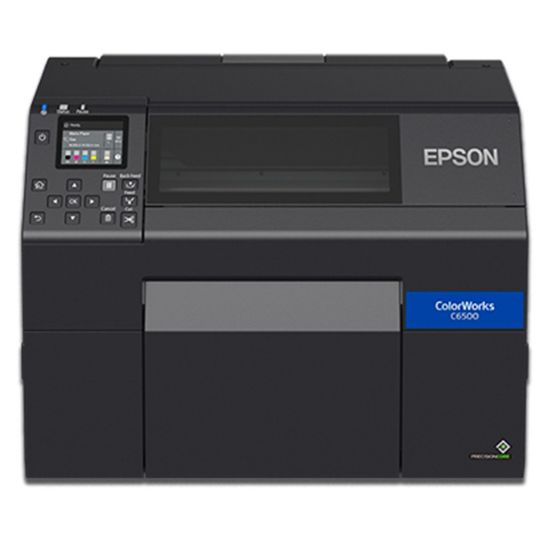 Picture of IMPRESORA DE ETIQUETAS COLORWORKS CW-C6500AU LCD 2.7" LAN - USB - CORTADOR AUTOMATICO
