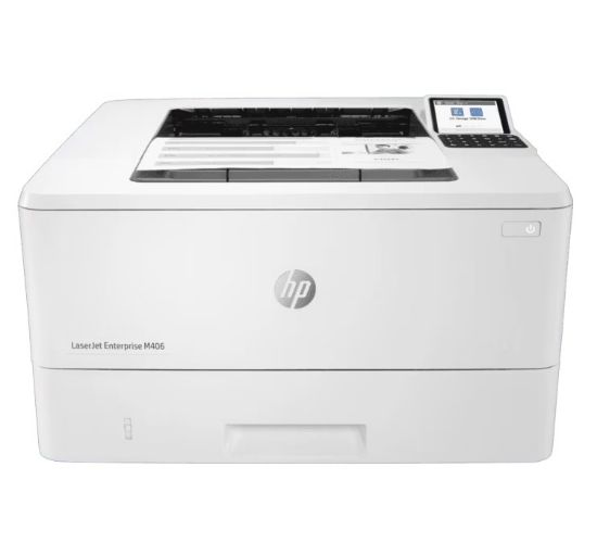 Imagen de IMPRESORA HP MONOCROMATICA LASERJET ENTERPRISE M406DN DUPLEX 40PPM USB - LAN