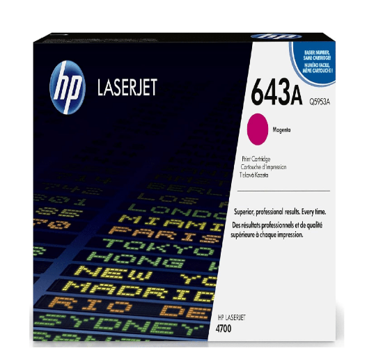 Imagen de Toner Hp Q5953a Laserjet 4700 Magenta